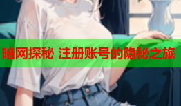 暗网探秘 注册账号的隐秘之旅